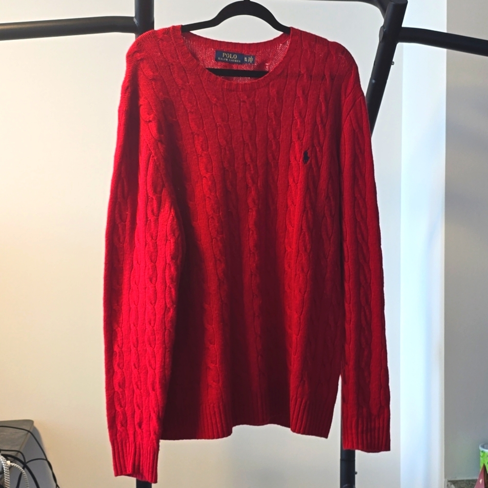 Polo Ralph Lauren cable knit sweater